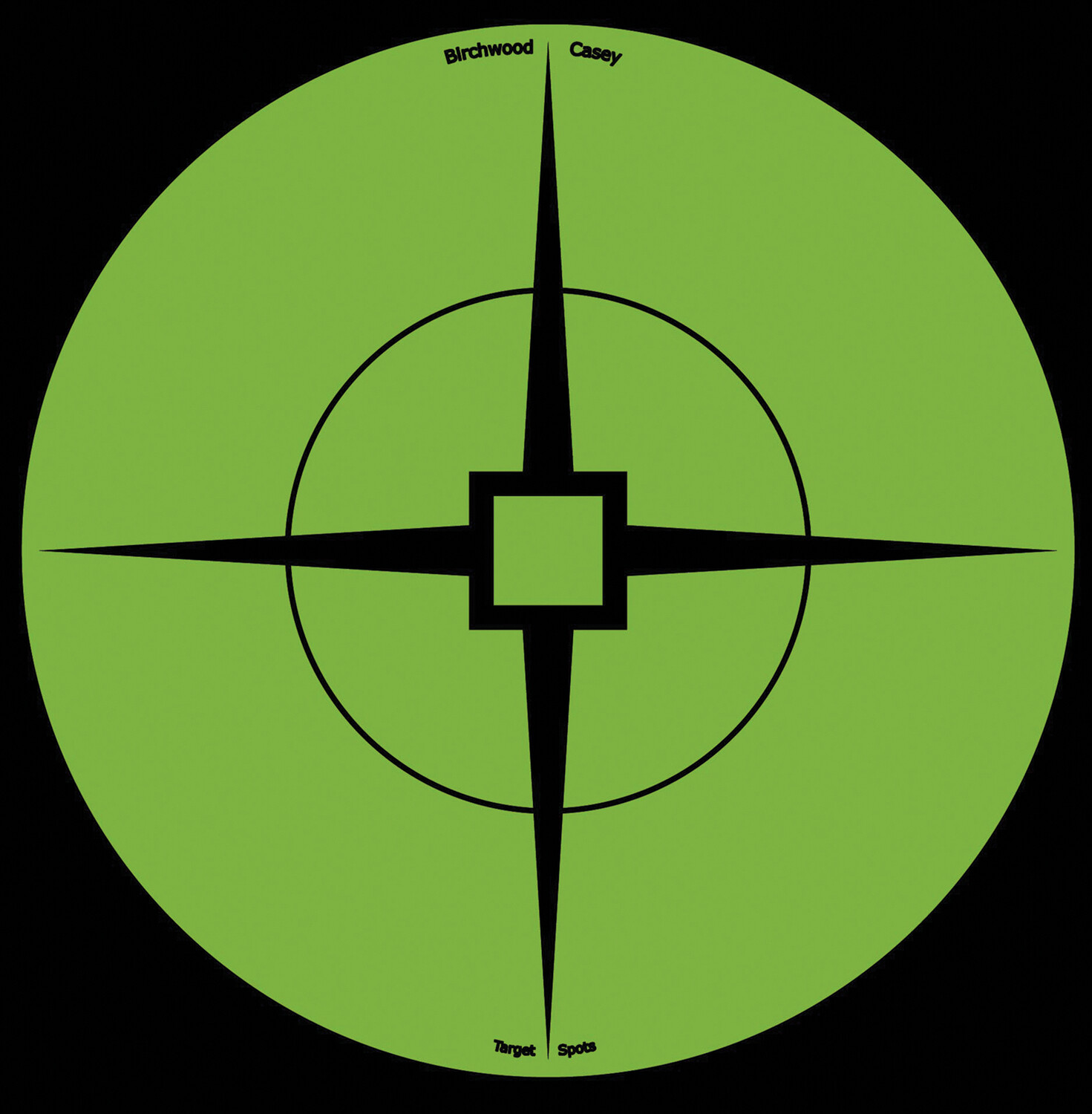 Birchwood Casey Target Spots, Bir 33936          Targetspots 6"grn          10pk