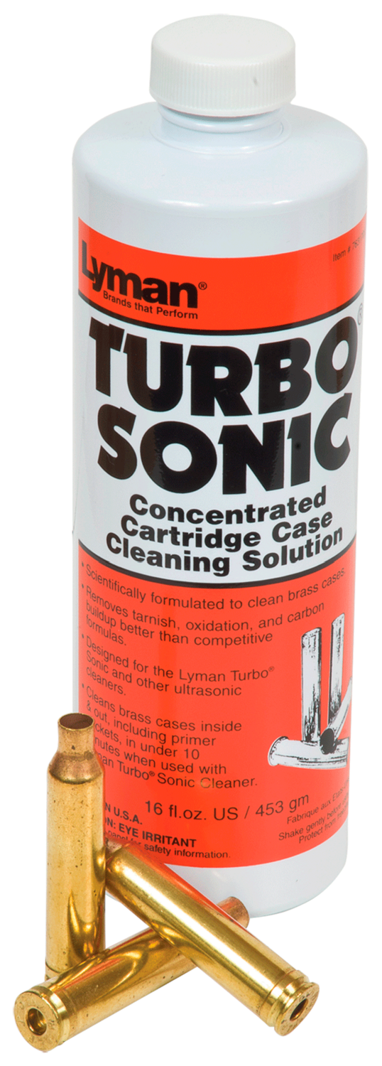 Lyman Ultrasonic Cleaner, Lym 7631705 Sonic Case  Solution 16oz