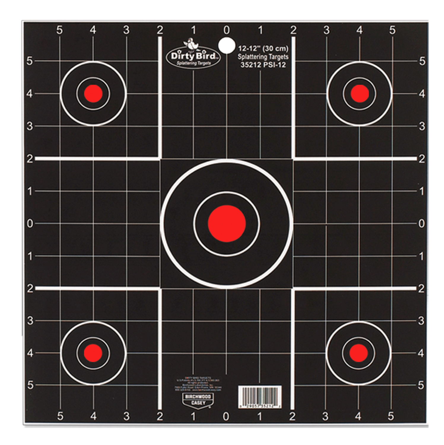 Birchwood Casey Dirty Bird, Bir 35212          Dirtybrd 12" Sightin Tgt   12pk