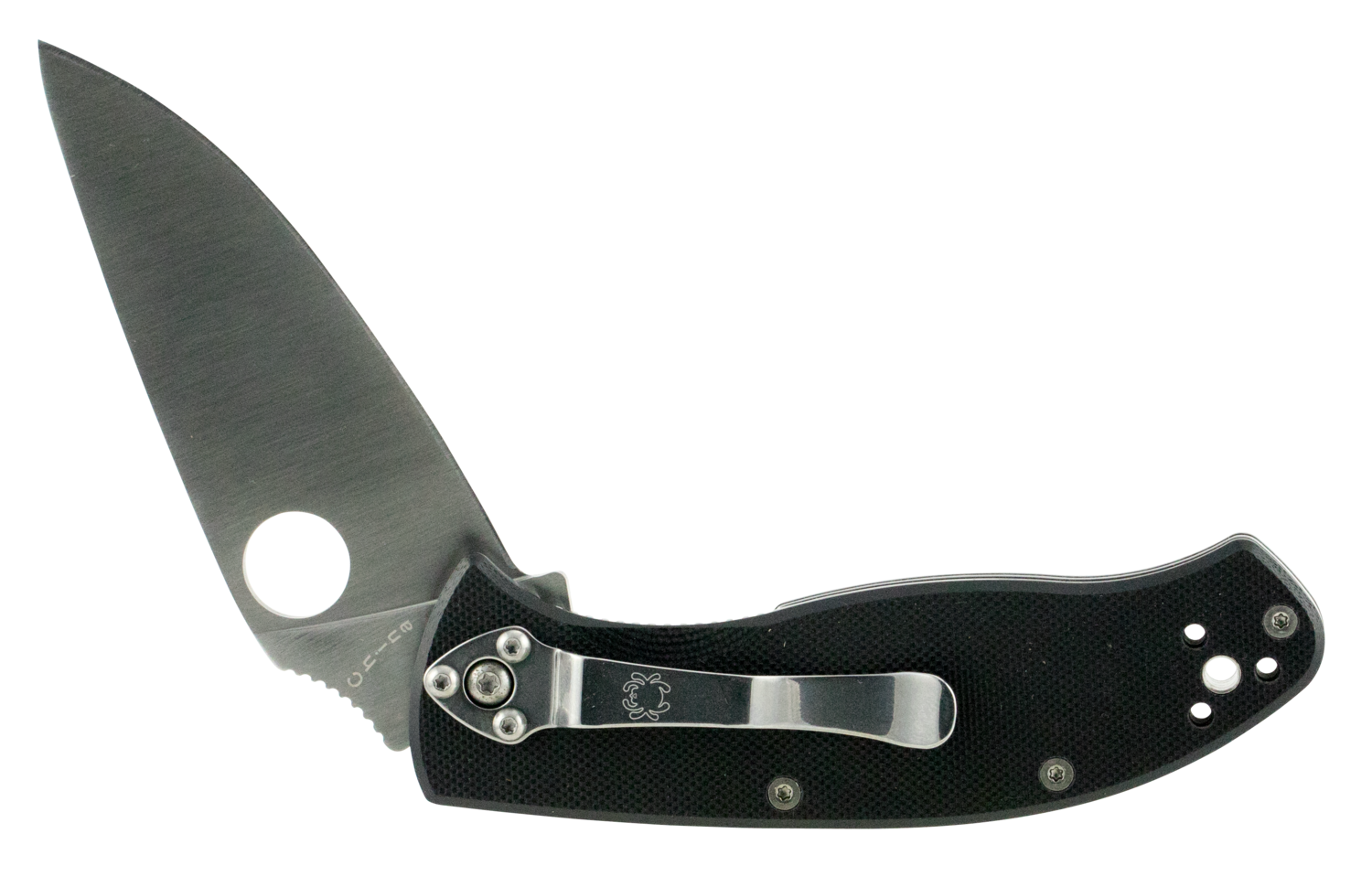 Spyderco Tenacious, Spy C122gp      Tenacious Pln      Dp   3.39   Blk