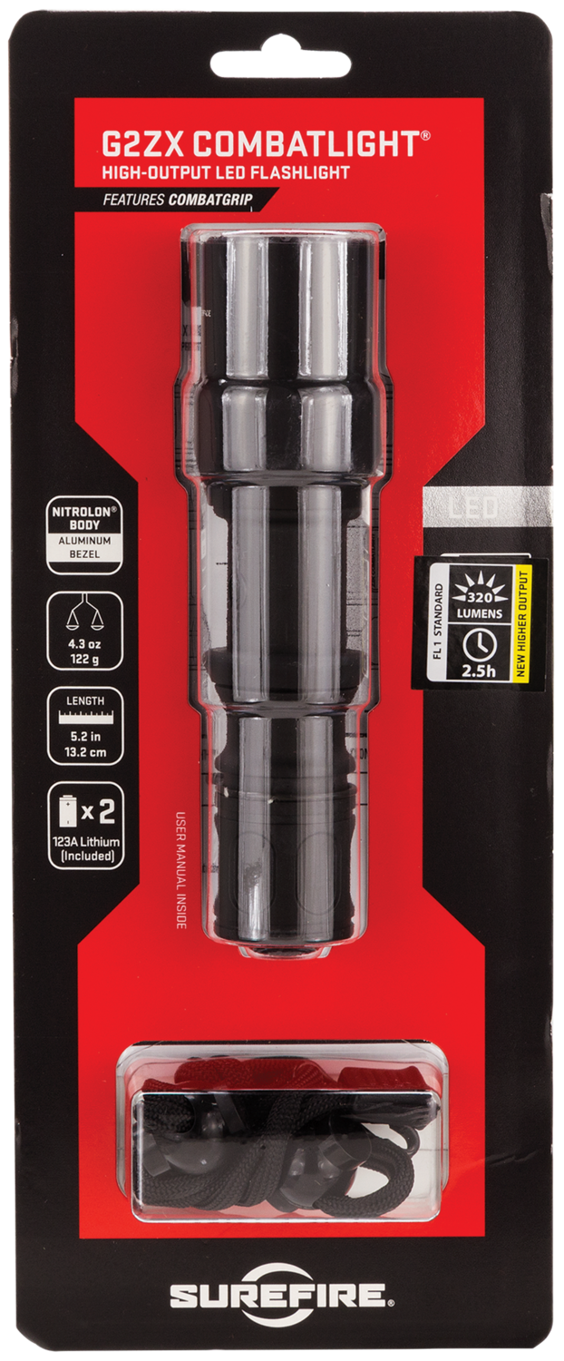 Surefire G2zx, Sf G2zx-c-bk   Combat Light          6v  600