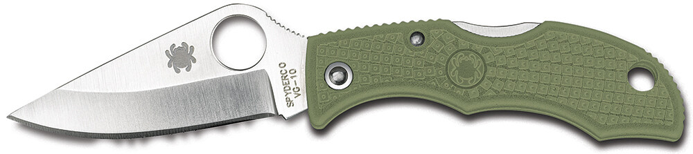 Spyderco Ladybug 3, Spy Lfgp3       Ladybug 3 Pln    Clpnt  1.94   Grn