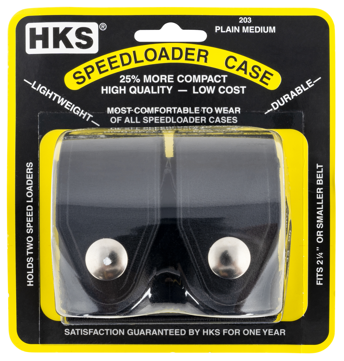 Hks Speedloader Case, Hks 203pmbn  Speedloader Case Med    Blk