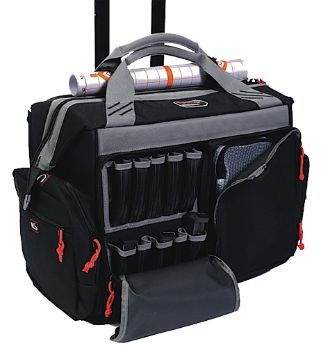 G*outdoors Rolling, Gps 2215rb      Rolling Range Bag W/tele Hndl  Blk
