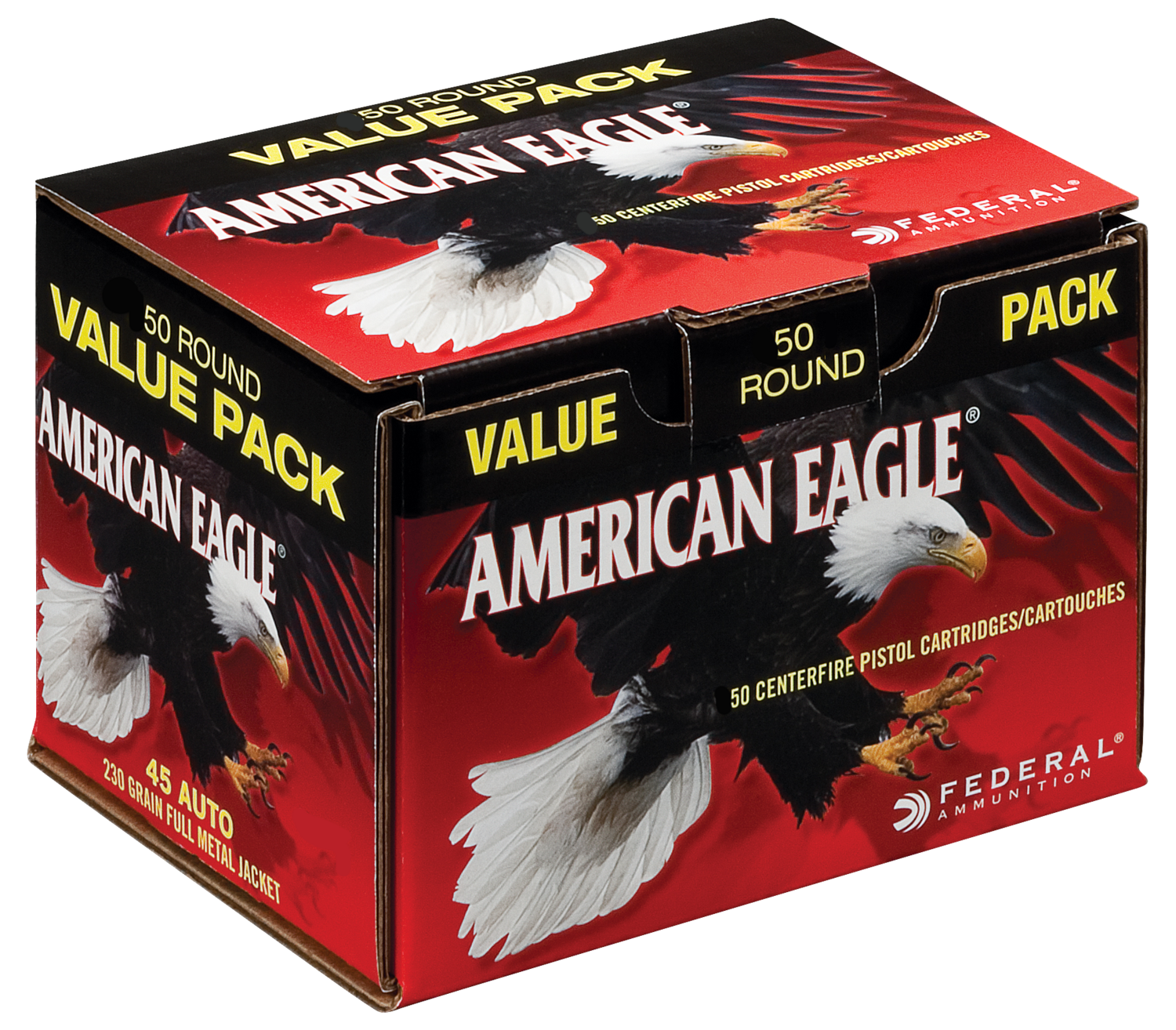 Federal American Eagle, Fed Ae45a50      45        230 Fmj           50/10