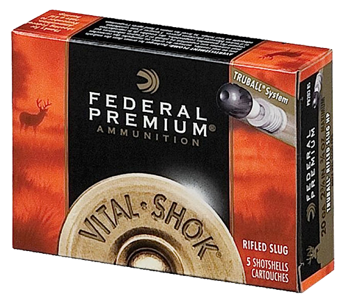 Federal Premium, Fed Pb209rs   Vtlshk  20     Rfl Slug         5/50