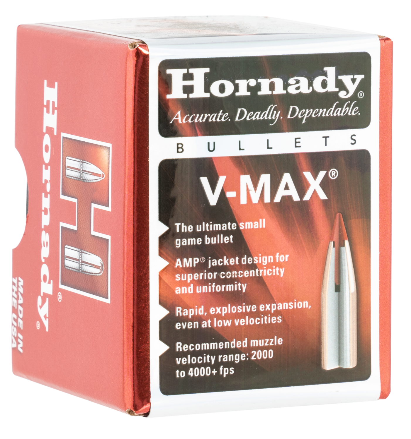 Hornady V-max, Horn 21710  Bull .172  20 Vmax              100/40