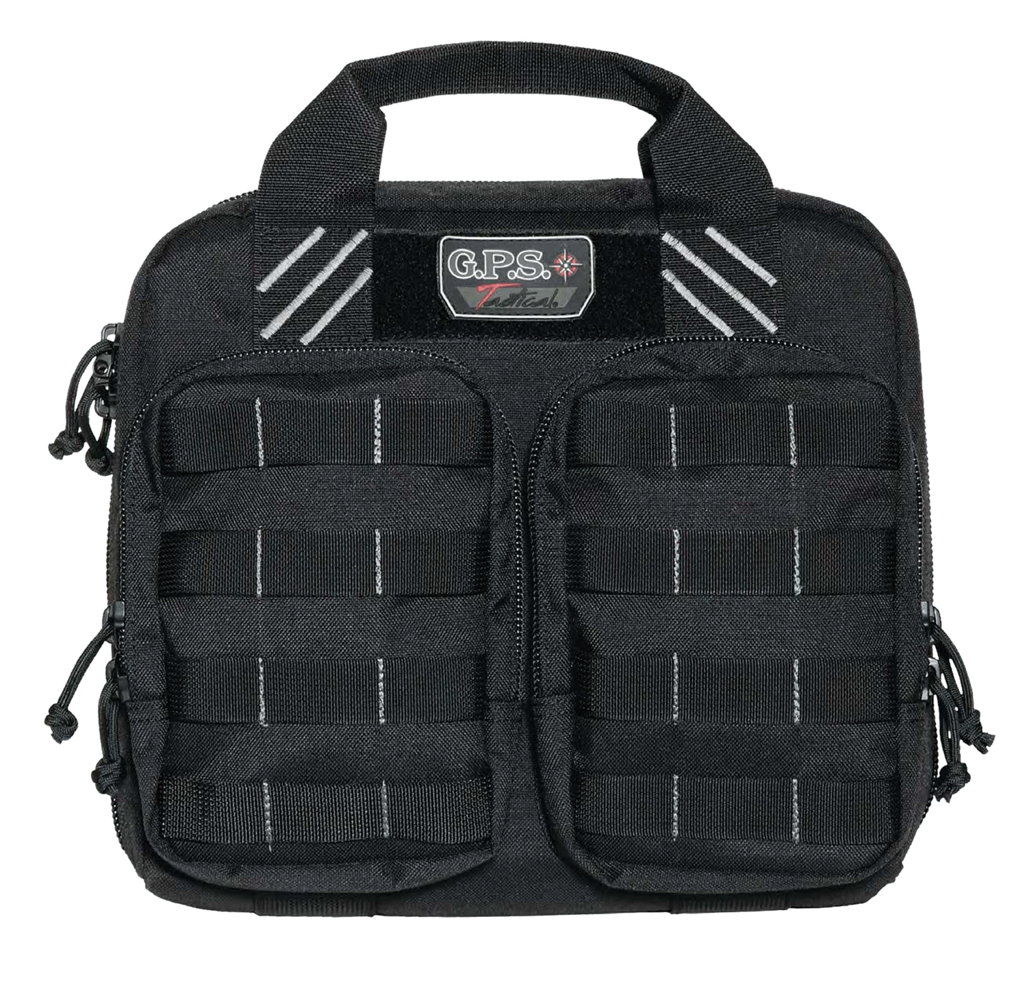 G*outdoors Tactical, Gps T1412pcb    Tact Dbl 2 Pstl Case           Blk