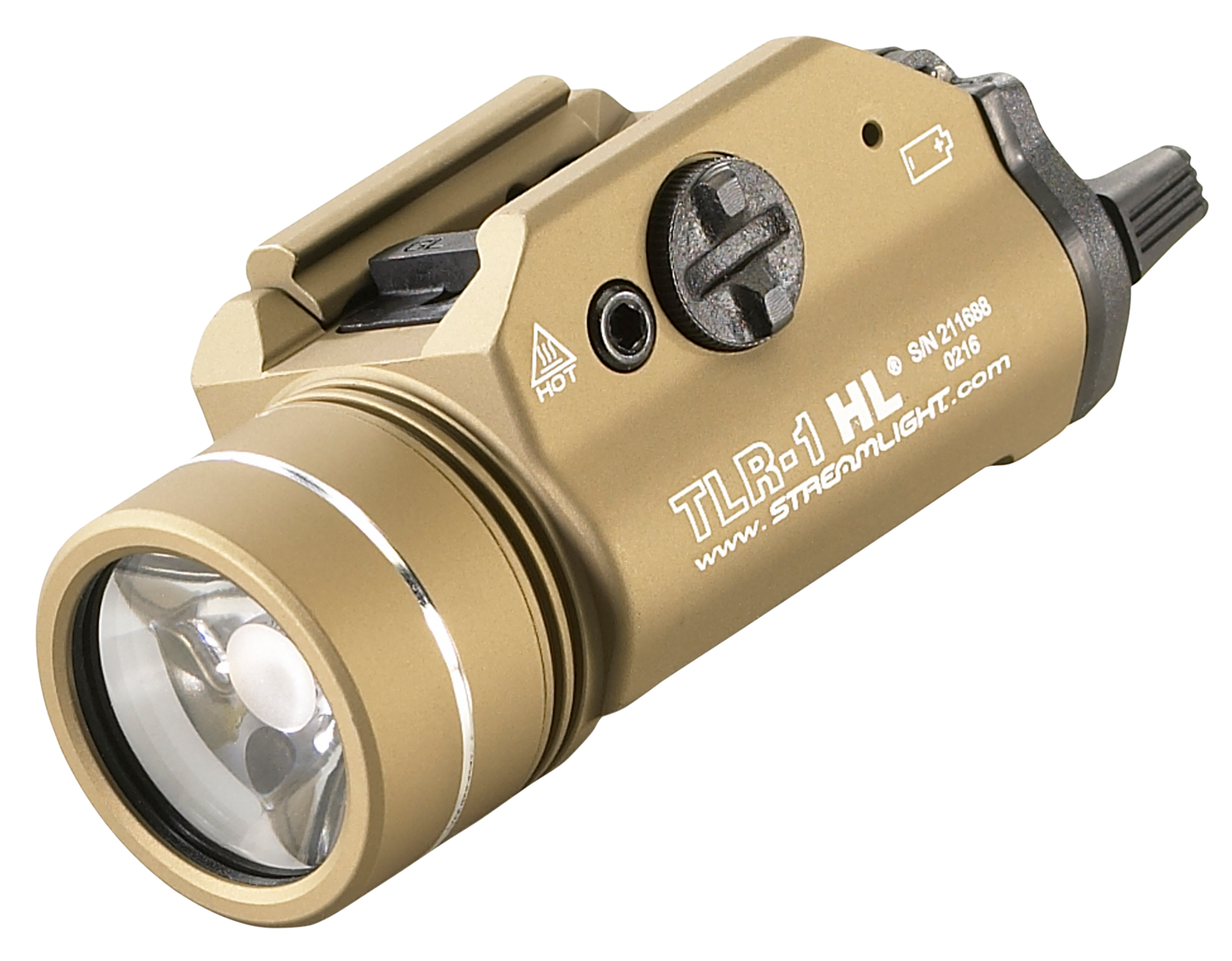 Streamlight Tlr-1 Hl, Stl 69266  Tlr1  Hl Weaponlight Fde