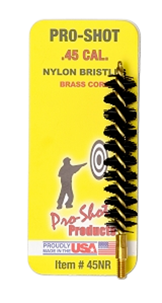 Pro-shot Bore Brush, Proshot 45nr     Rfl Nylon Brush 45cal