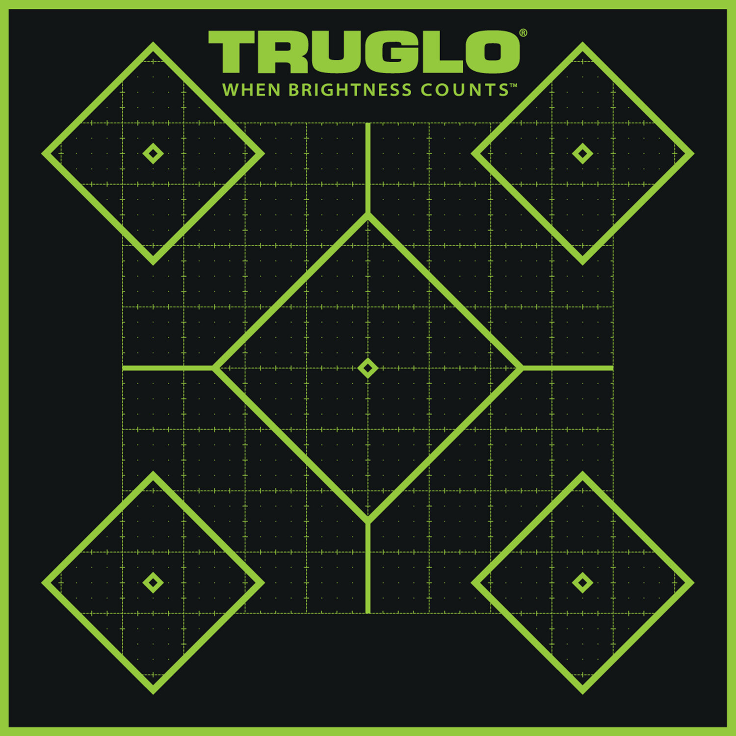 Truglo Tru-see, Tru Tg-14a6      Tru-see Tar 5dia 12x12 6pk