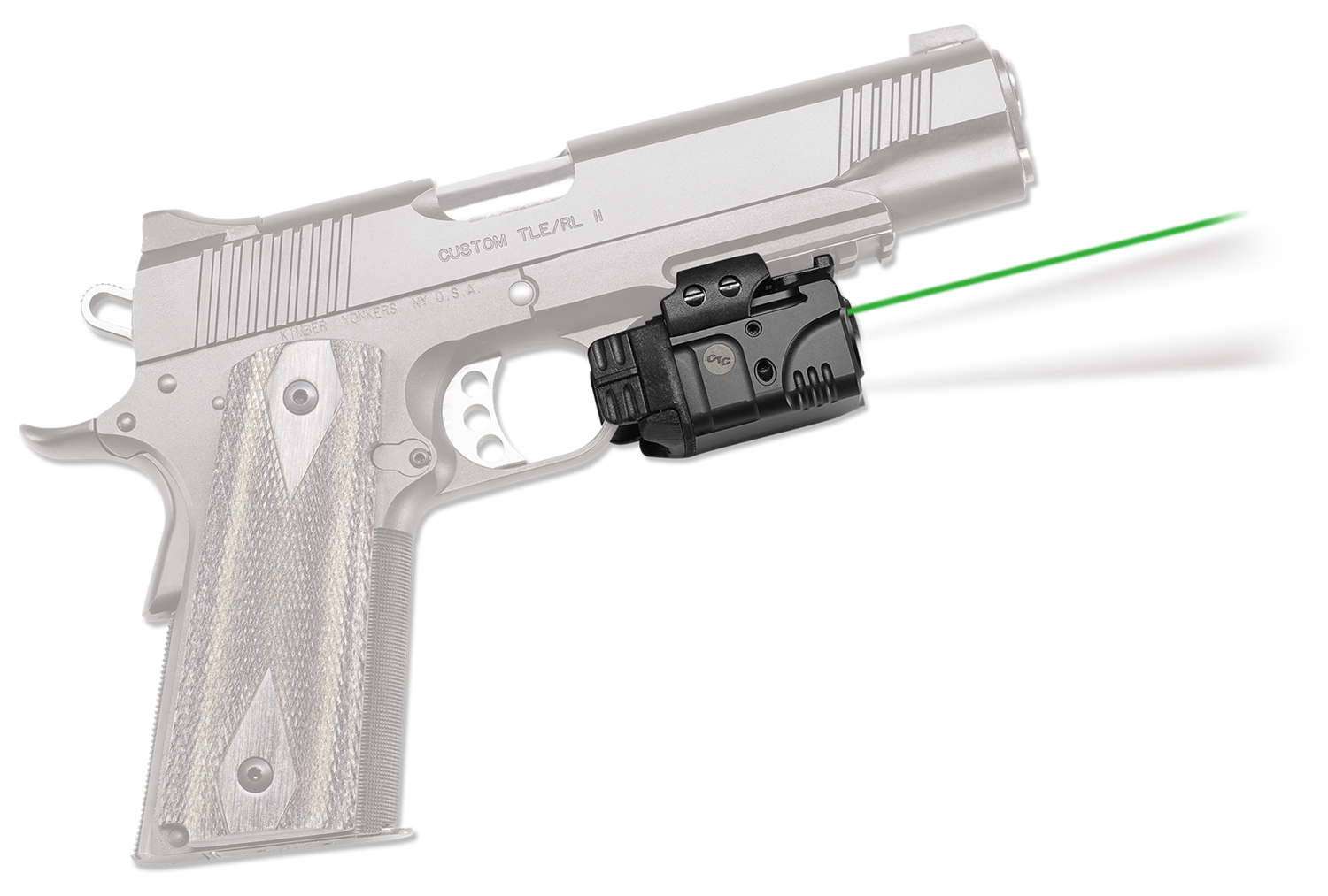 Crimson Trace Rail Master Pro, Crim Cmr204     Rail Master Led/green Lasr