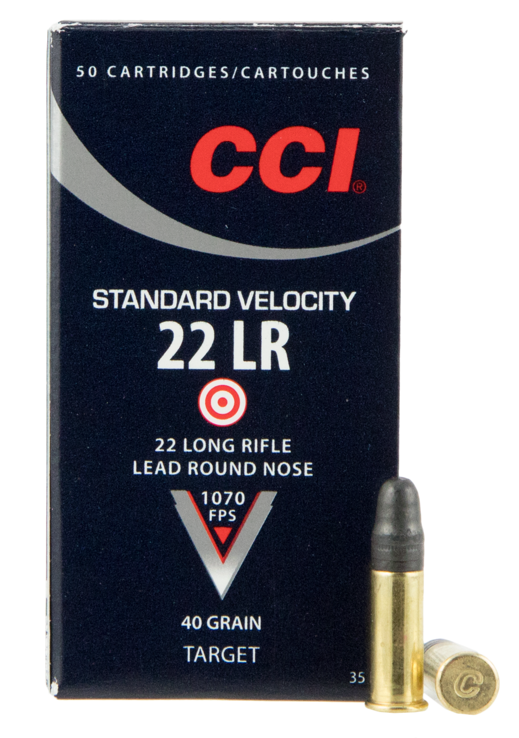 Cci Standard Velocity, Cci 0035  22 Lr Std 40 Lrn                  50/100