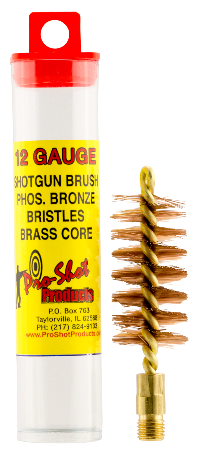 Pro-shot Bore Brush, Proshot 12s      Shtgn Brnze Brush 12g