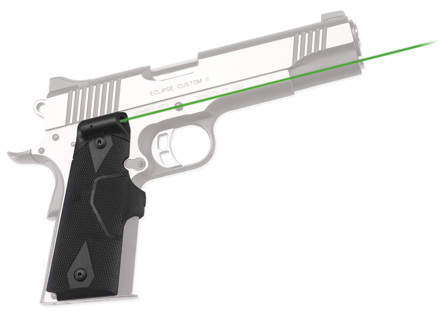Crimson Trace Lasergrips, Crim Lg401g     Lasergrips 1911 Green Laser