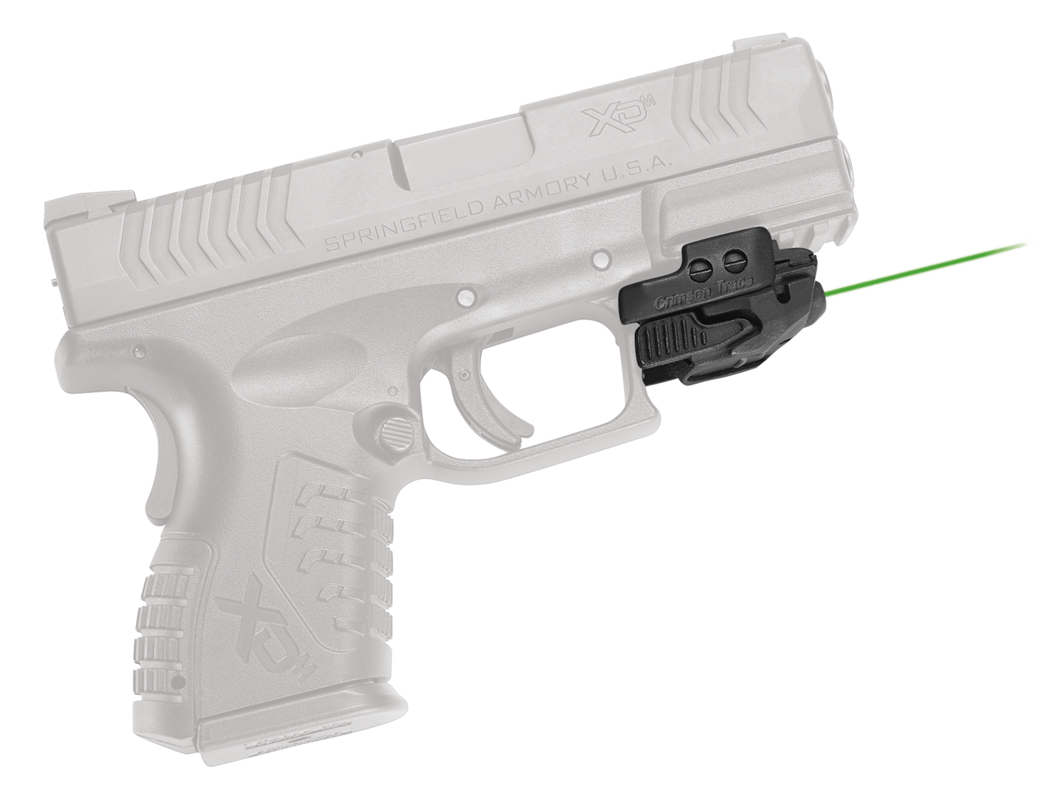 Crimson Trace Rail Master, Crim Cmr206     Rail Master Univ Rail Green