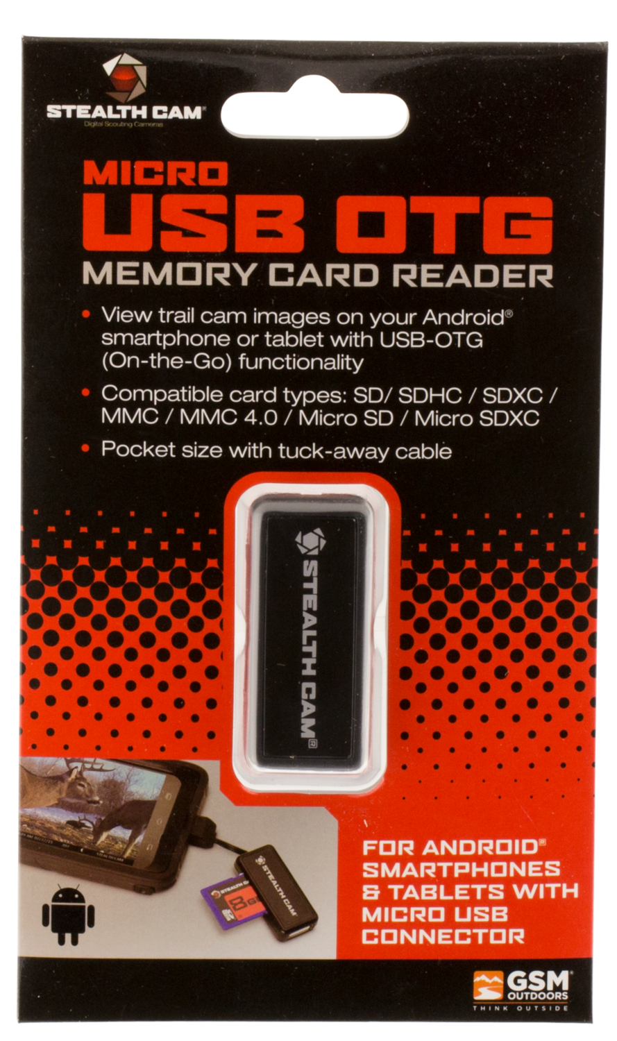 Stealth Cam Memory Card Reader, Steal Stcsdcrand       Sd Card Readr Android