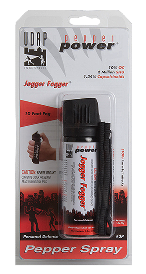 Udap Jogger Fogger, Udap 3pwh    Pepper Spray 55g 2oz Jogger W/holster