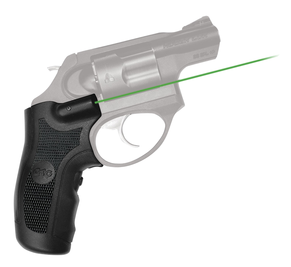 Crimson Trace Lasergrips, Crim Lg415g     Lasergrips Rug Lcr/lcrx Green