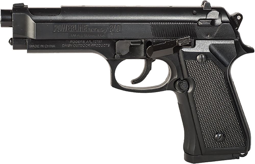 Daisy Powerline, Daisy 980340-342      177 Model 340 Air Pistol Blk