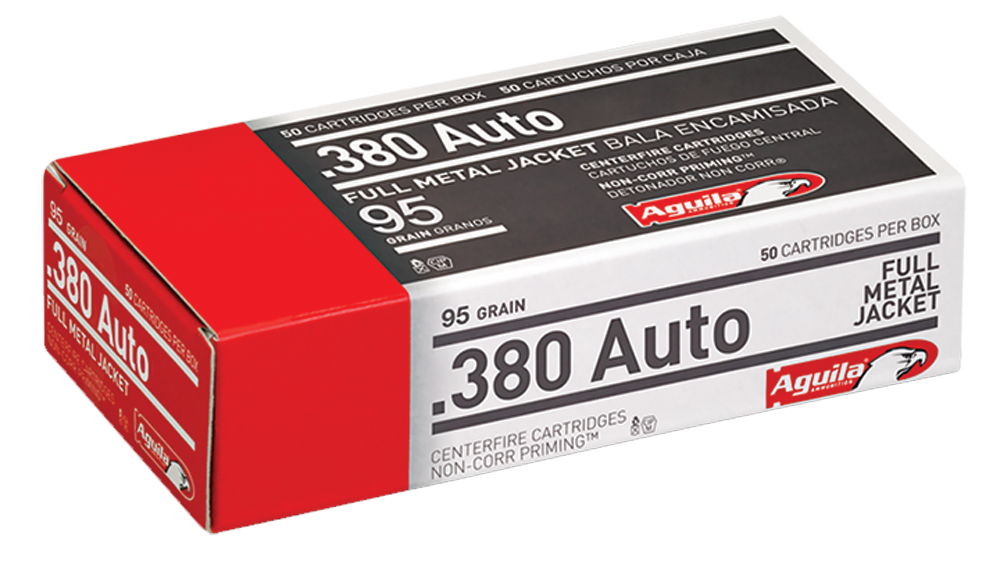 Aguila Target & Range, Aguila 1e802110      380       95fmj         50/20
