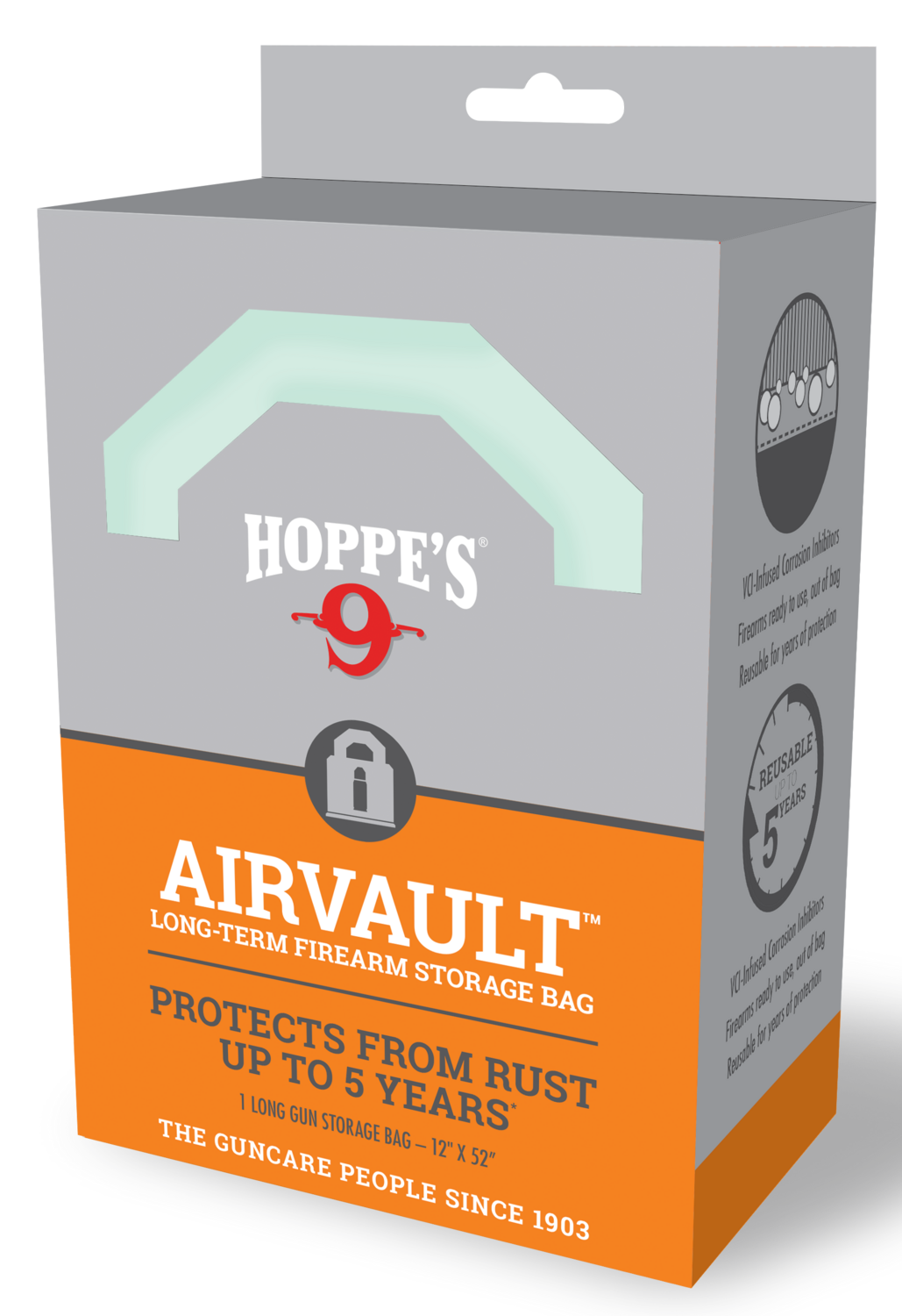 Hoppes Air Vault, Hop Hvcil      Vci Gun Bag 12inx52in Long Gun