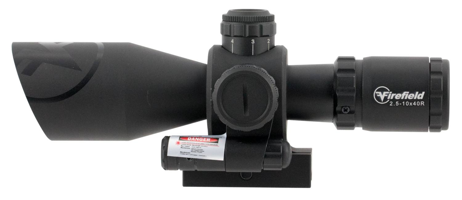 Firefield Barrage, Firefield Ff13065   Barrage  2.5-10x40 W/red Las