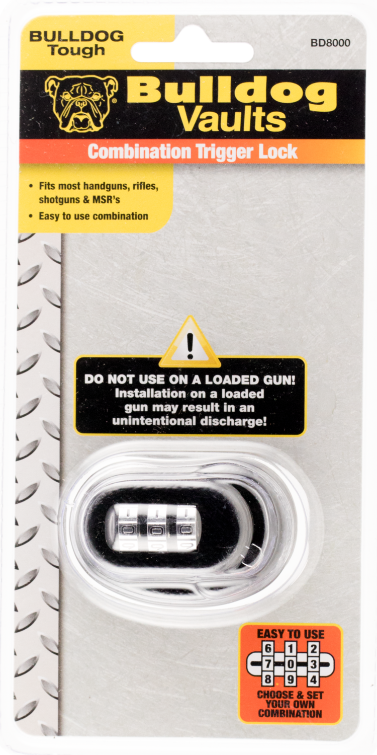 Bulldog Trigger, Bdog Bd8000      Trigger Lock W/combintn