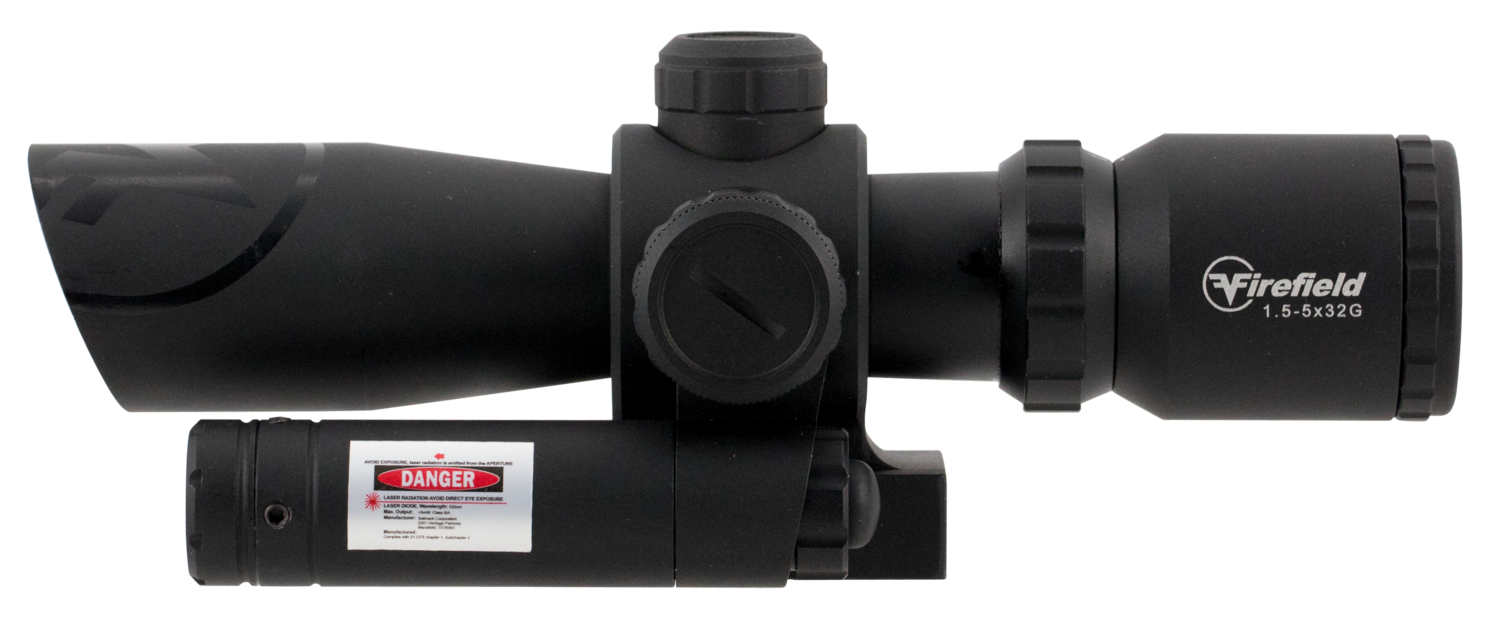 Firefield Barrage, Firefield Ff13063   Barrage  1.5-5x32 W/grn Las