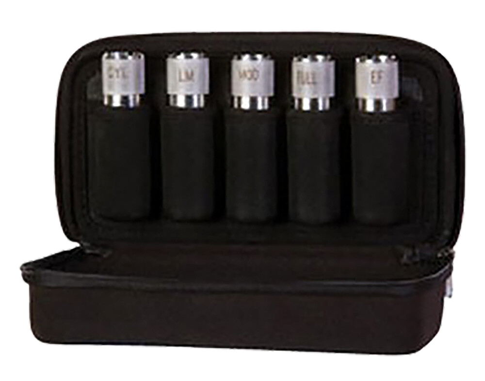 Carlsons Choke Tube Case, Carl 00400 Black Nylon 5 Tube Case