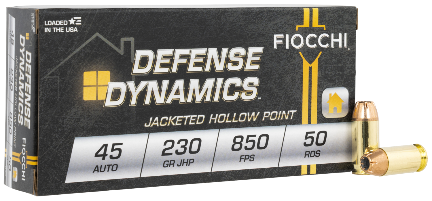 Fiocchi Defense Dynamics, Fio 45t500    45a        230 Jhp             50/10