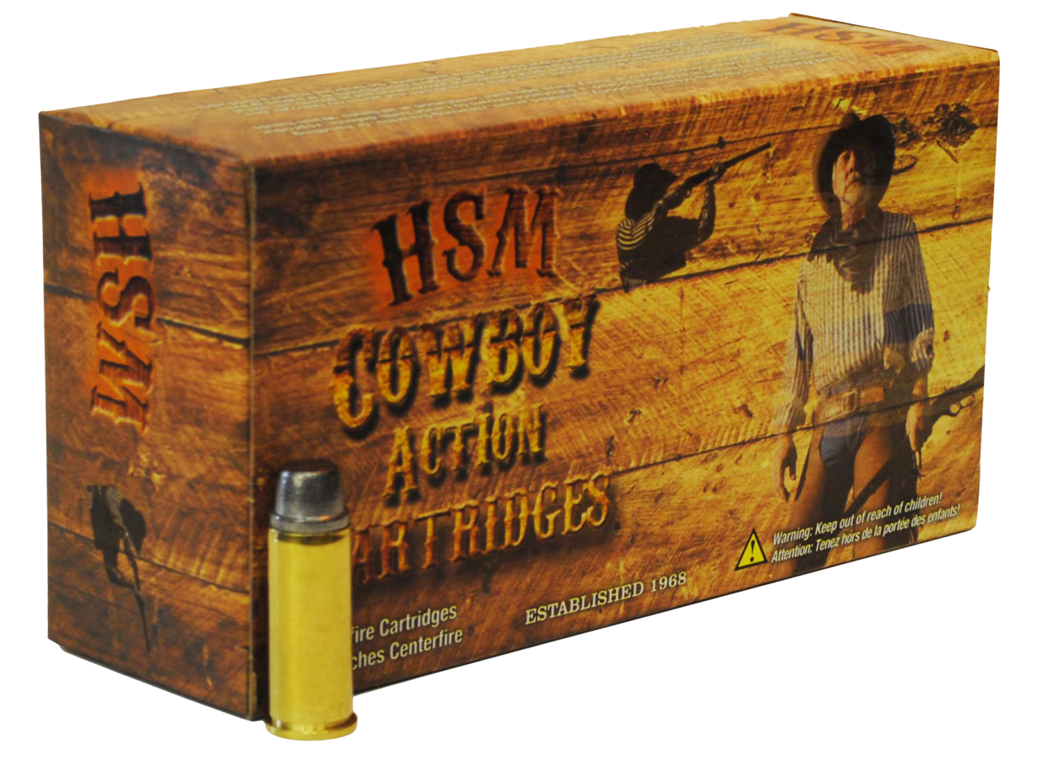 Hsm Cowboy Action, Hsm 3571n        357mag  158 Swc             50/10
