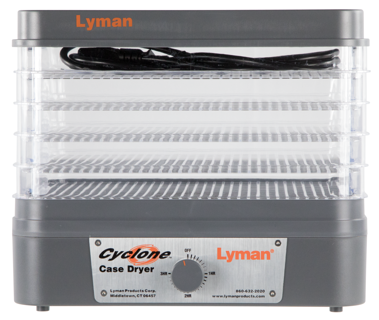 Lyman Cyclone, Lym 7631560 Cyclone Case Dryer 110v
