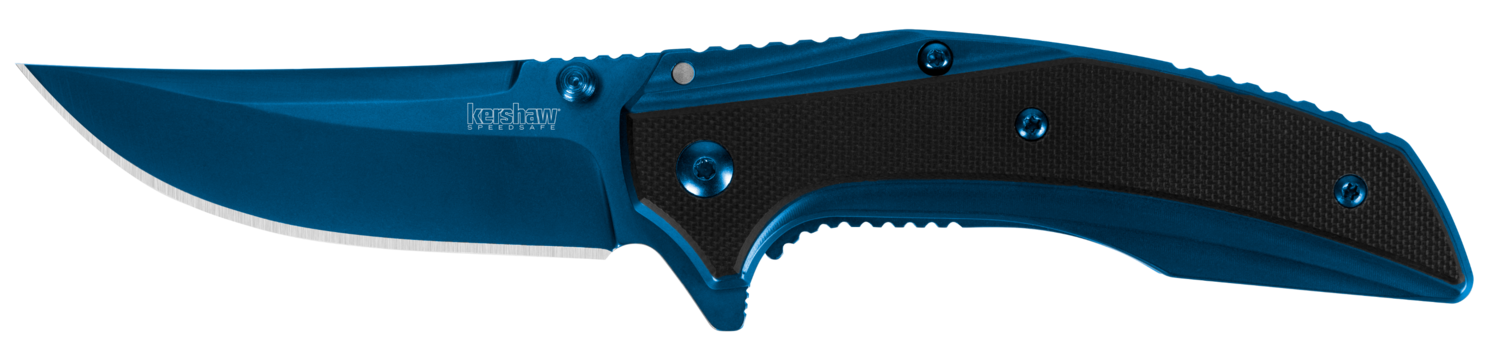 Kershaw Outright, Ker 8320        Outright Blue Pvd Coating/g10