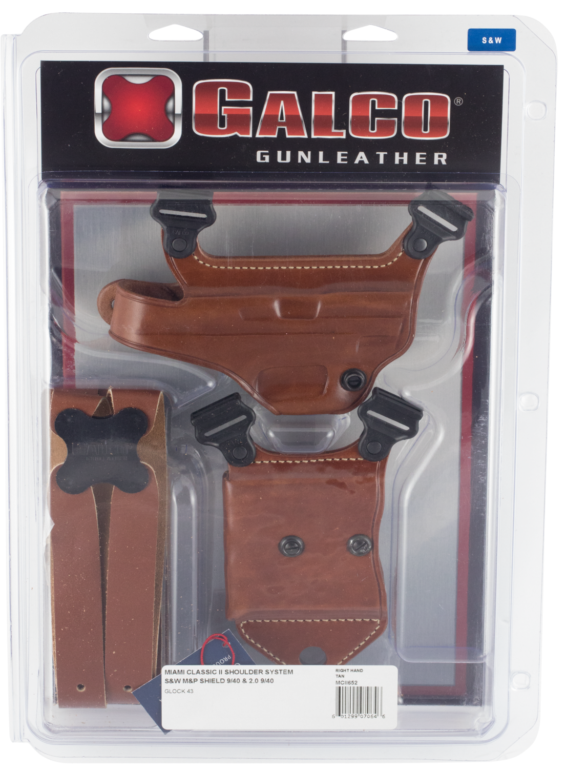 Galco Miami Classic Ii, Galco Mcii652     Miami Cls2 Sw Shield 9/40    Tan