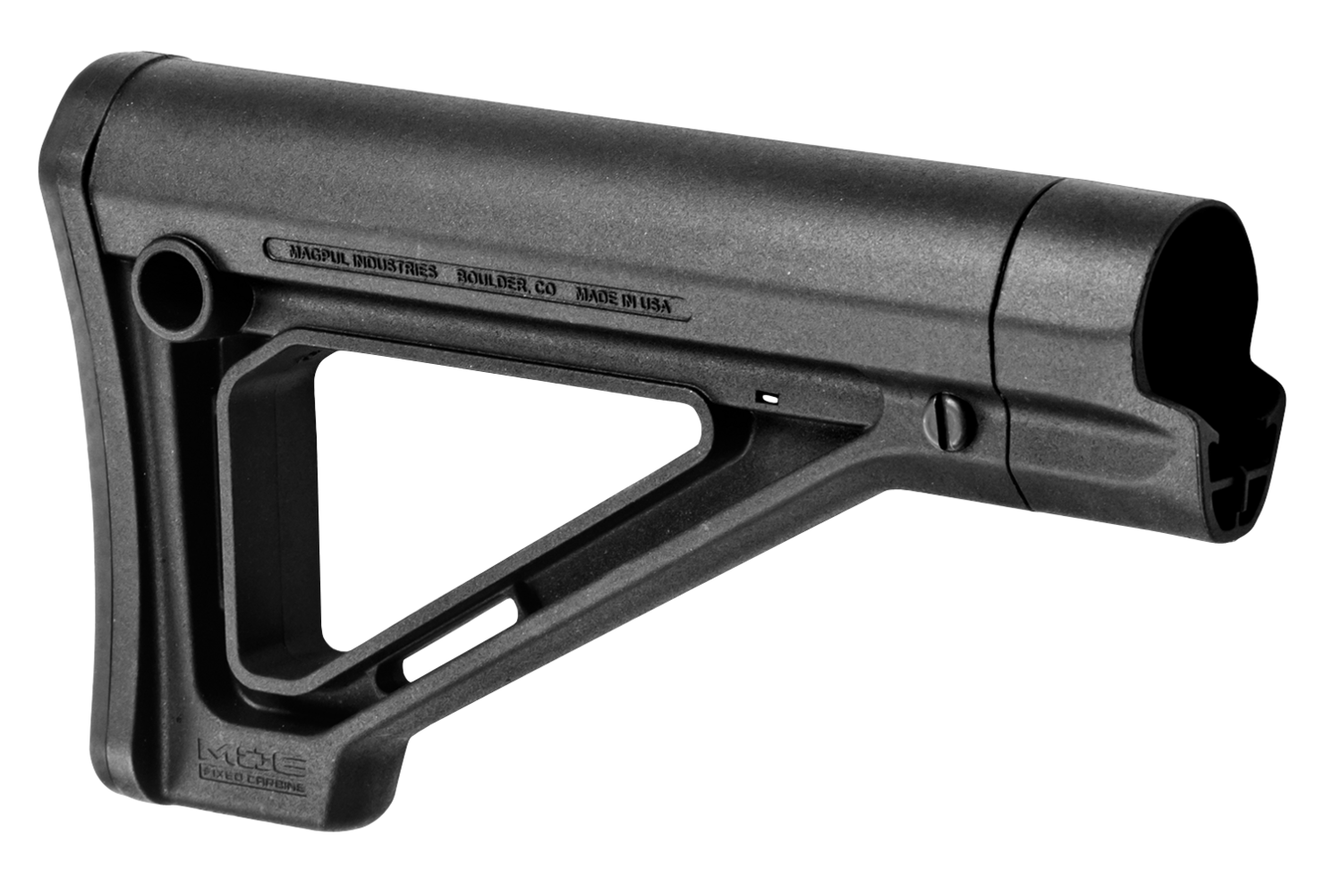 Magpul Industries Corp Moe, Magpul Mag480-blk Moe Fixed Carbine Stock Mil-spec