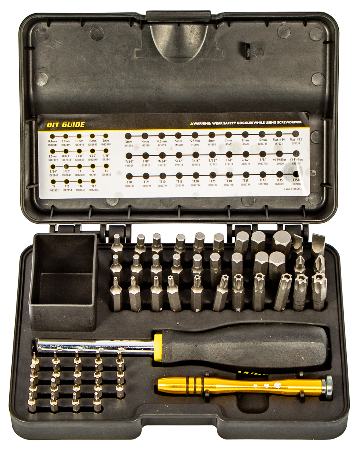 Wheeler Sae/metric Hex & Torx, Wheelr 1081958 Sae/metric/hex/torx Srewdriver 55pc