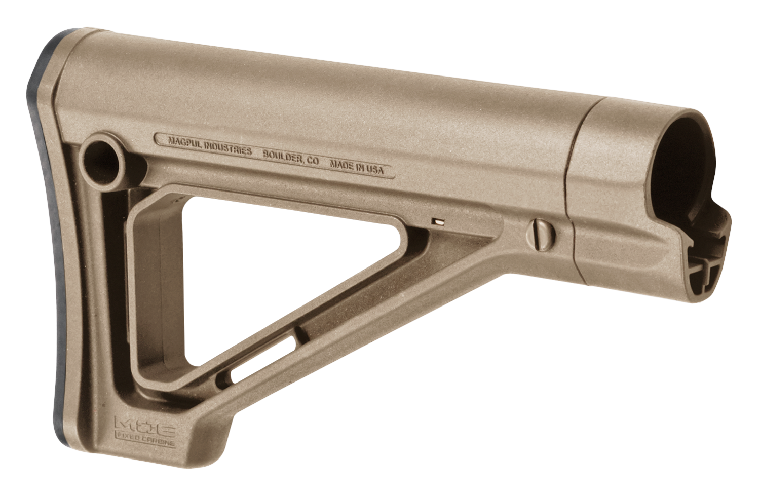 Magpul Industries Corp Moe, Magpul Mag480-fde Moe Fixed Carbine Stock Mil-spec