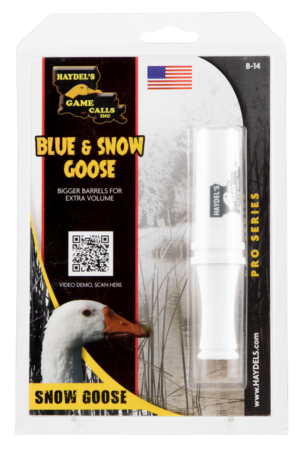 Haydels Blue & Snow Goose, Hay B14     Blue/snow Goose