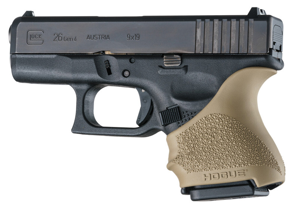 Hogue Handall, Hog 18603   Handall Grip Sleeve Glock 26/27 Fde