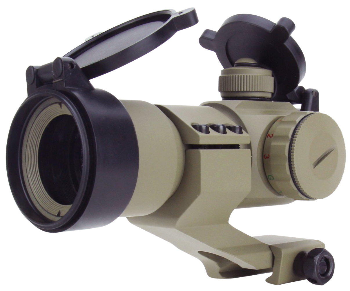 Tacfire Rd004-t, Tacfire Rd004-t    1x30 Ill Red/grn Dot Sight Tan