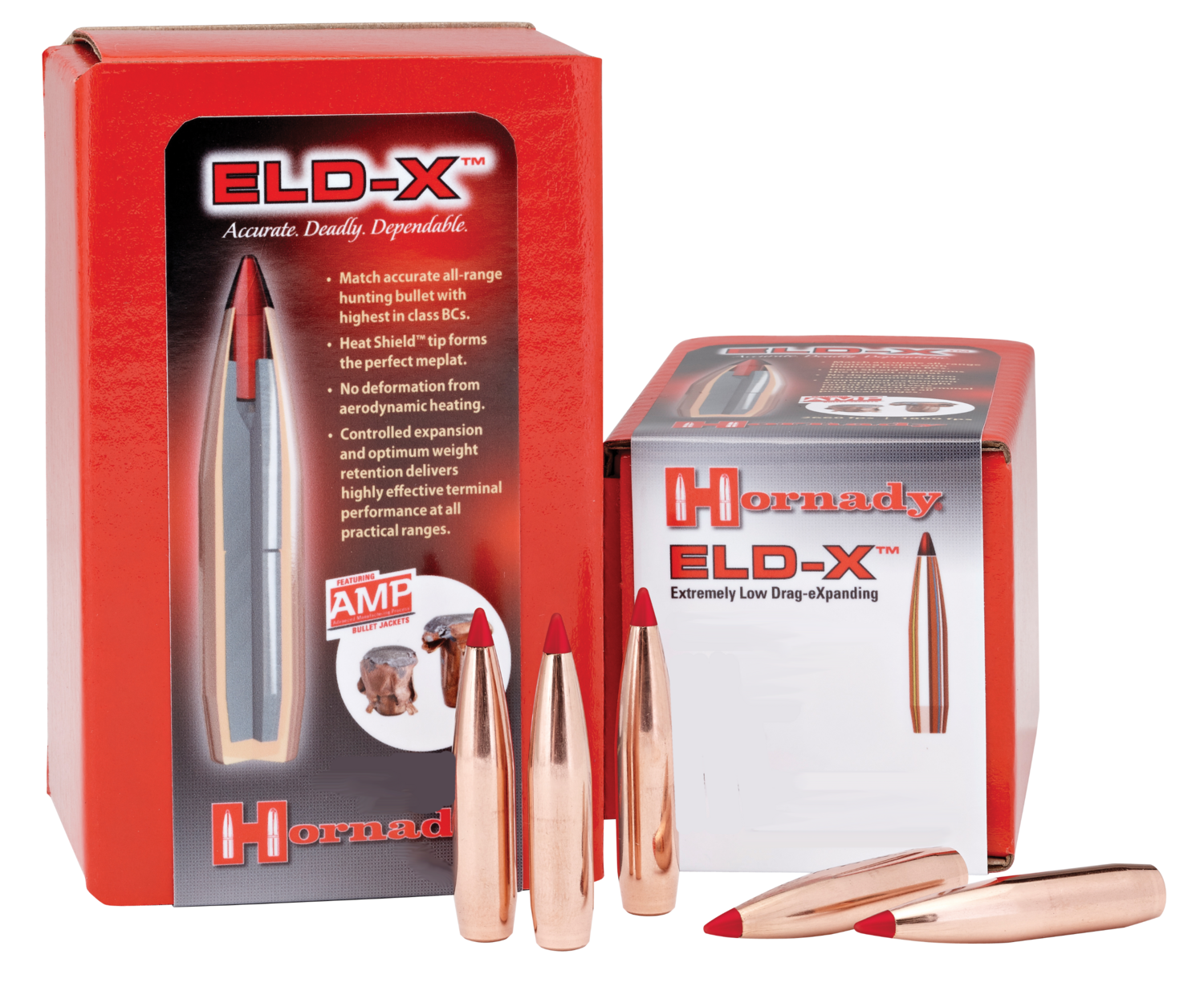 Hornady Eld-x, Horn 2635   Bull 6.5mm 143 Eld-x            100/15