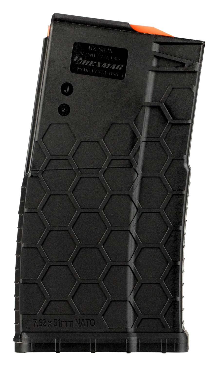 Hexmag Sr-25, Hexmag Hx1020sr25s1blk  Ar10 Mag 10rd Black