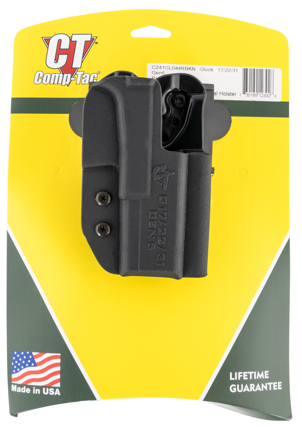 Comp-tac International, Comptac C241gl062rbkn Inter Owb Kydex Glk 34 G5