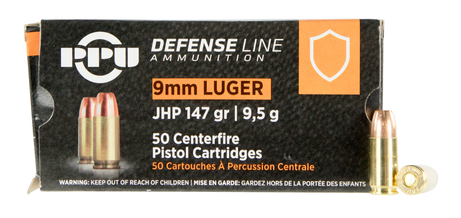 Ppu Defense, Ppu Ppd92       9mm         147 Jhp          50/20