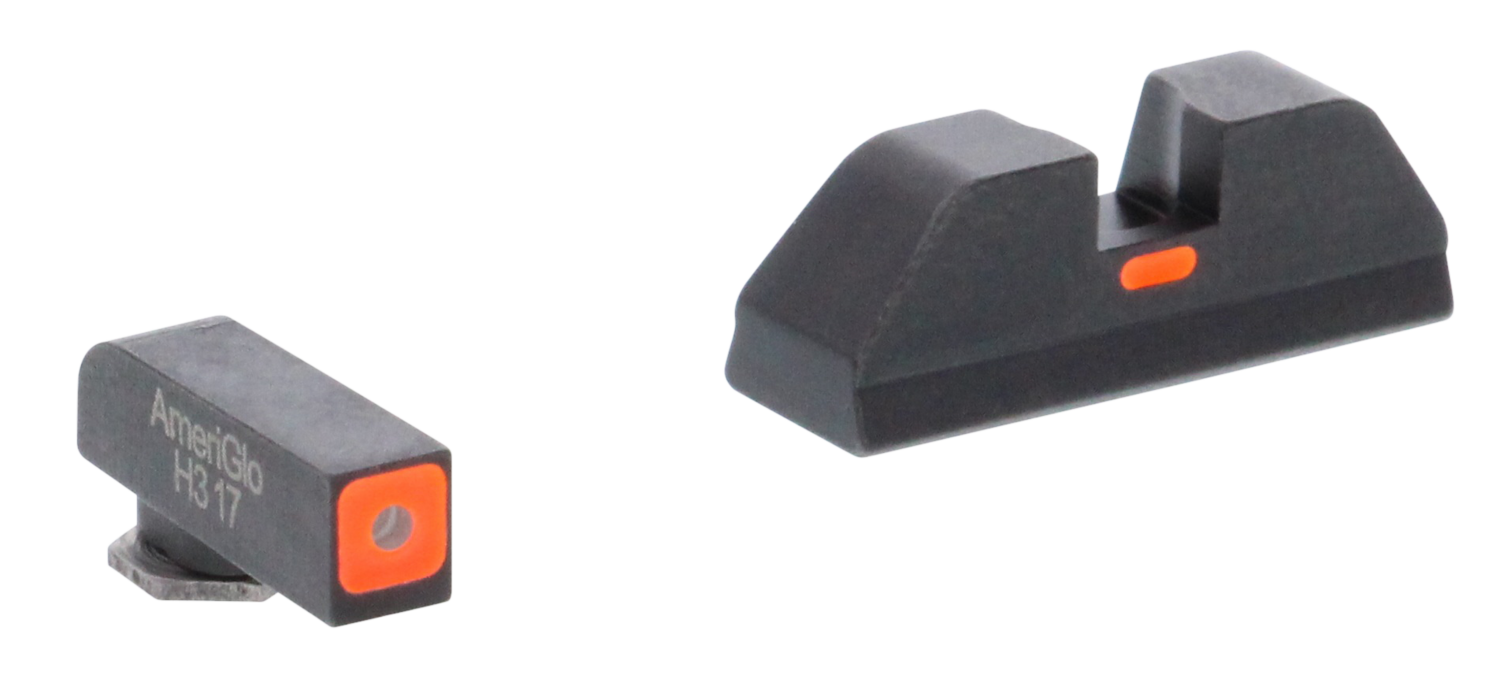 Ameriglo Cap Sight Set For Glock, Amer Gl616   Cap Ns Glk                Grn/org/org