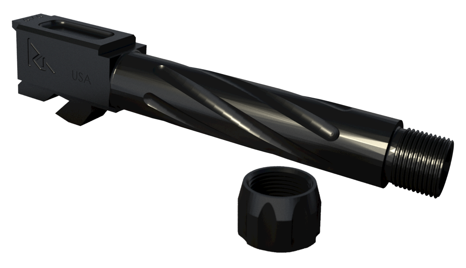 Rival Arms Conversion Barrel, Rival Ra20g512a    Brl Glock23 Cnv 9m Twst Td Blk
