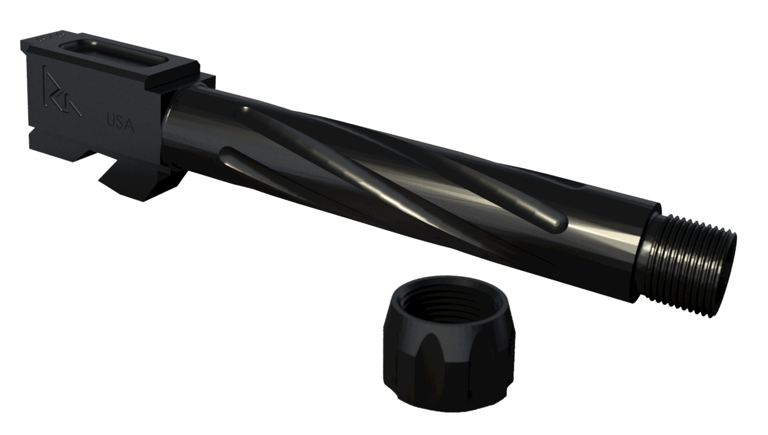 Rival Arms Conversion Barrel, Rival Ra20g412a    Brl Glock22 Cnv 9m Twst Td Blk