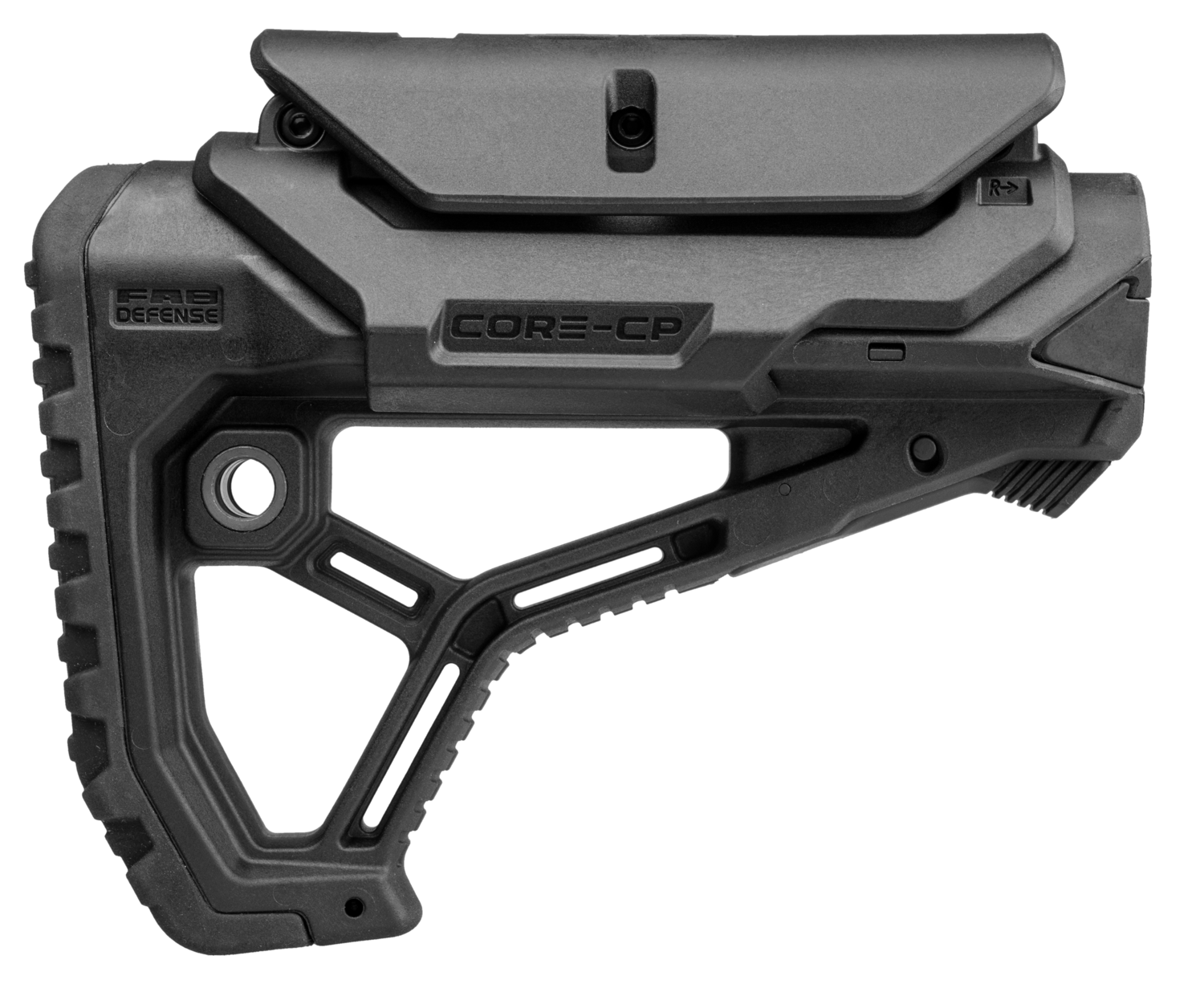 Fab Defense (usiq) Gl-core, Fab Fx-glcorecpb  Glcore Cp Ar15 M4 Stock Blk