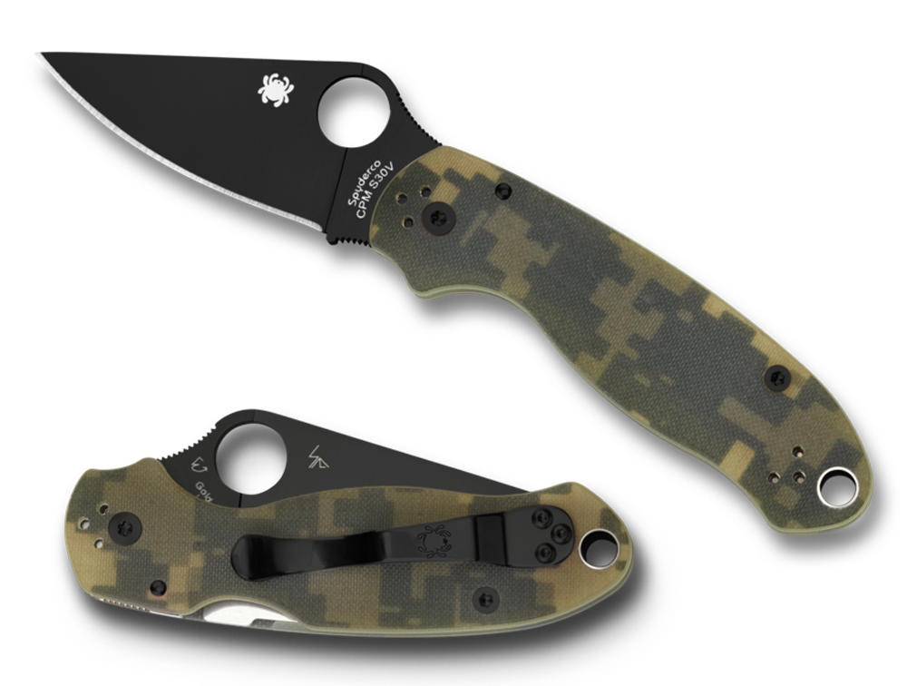 Spyderco Para 3, Spy C223gpcmobk Para 3  G10     Pln Dp  2.95  Camo